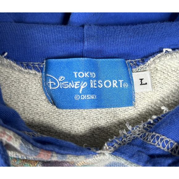 Vintage Y2K DisneySea 01 Hoodie Rare Japan Streetwear Mickey Exclusive Large - Picture 3 of 6